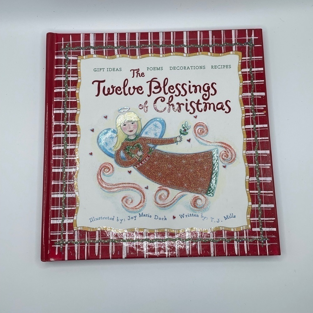 The Twelve Blessings Of Christmas Book NWOT